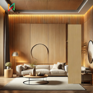 Panel de carbón de bambu beige