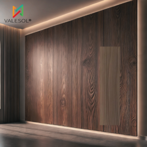 Panel de carbón de bambu café