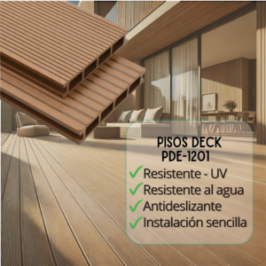 Pisos Deck - 290*14*2.5 cm